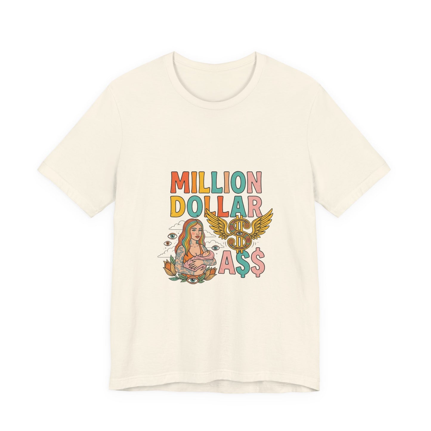 MILLION DOLLAR A$$ (feat. Fler) — Neo-Psychedelic Pop Line-Art