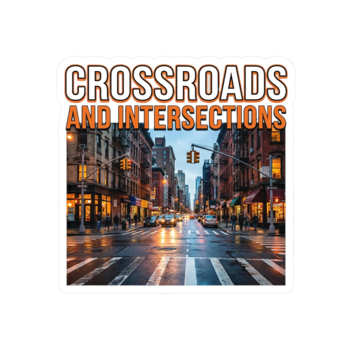 Crossroads and intersections