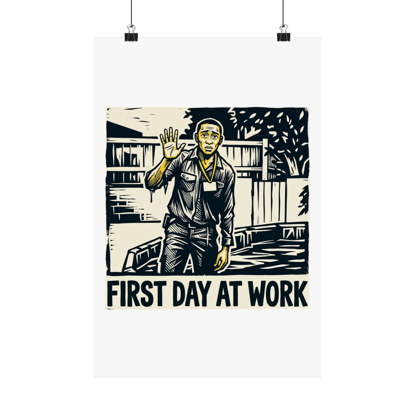 First day at work