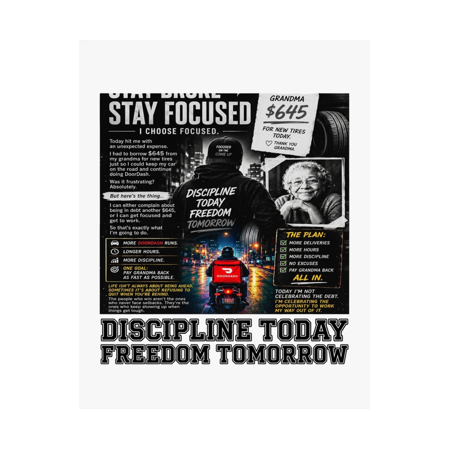 Discipline Today Freedom Tomorrow