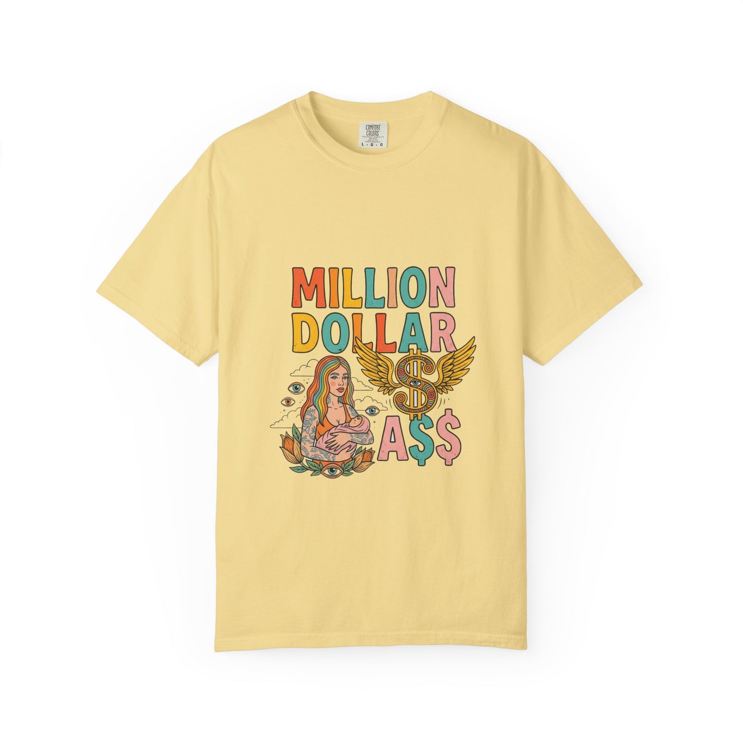 MILLION DOLLAR A$$ (feat. Fler) — Neo-Psychedelic Pop Line-Art