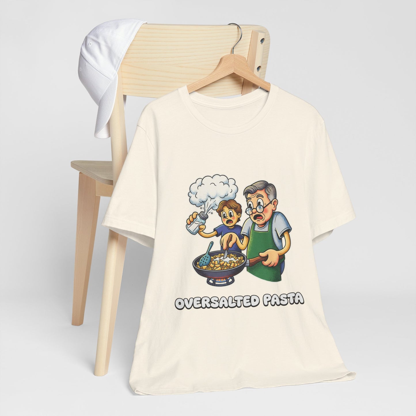 oversalted pasta