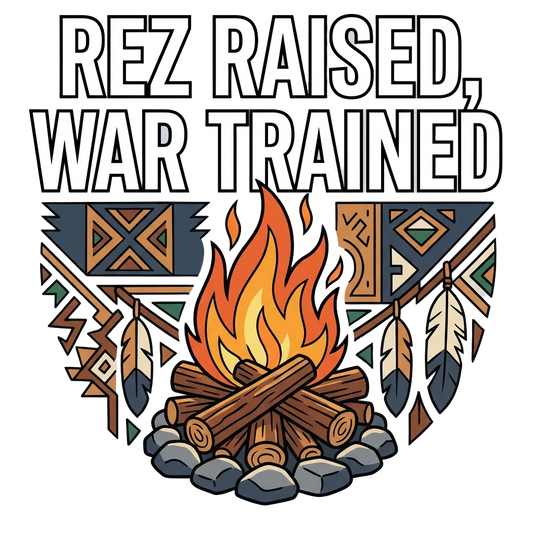 Rez Raised, War Trained (Remix)