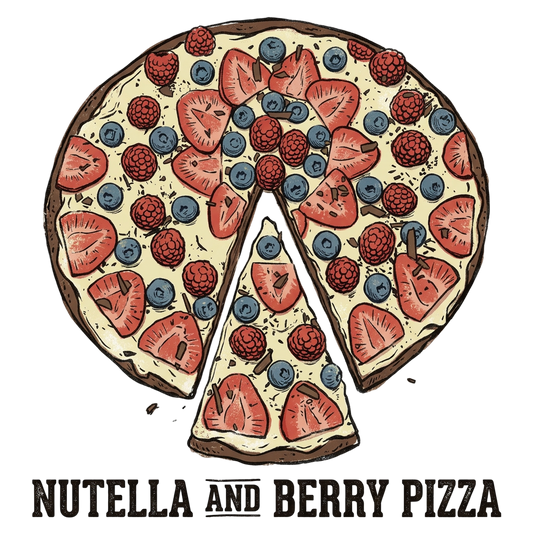 Nutella and Berry Pizza