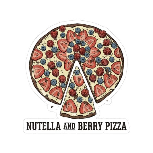 Nutella and Berry Pizza