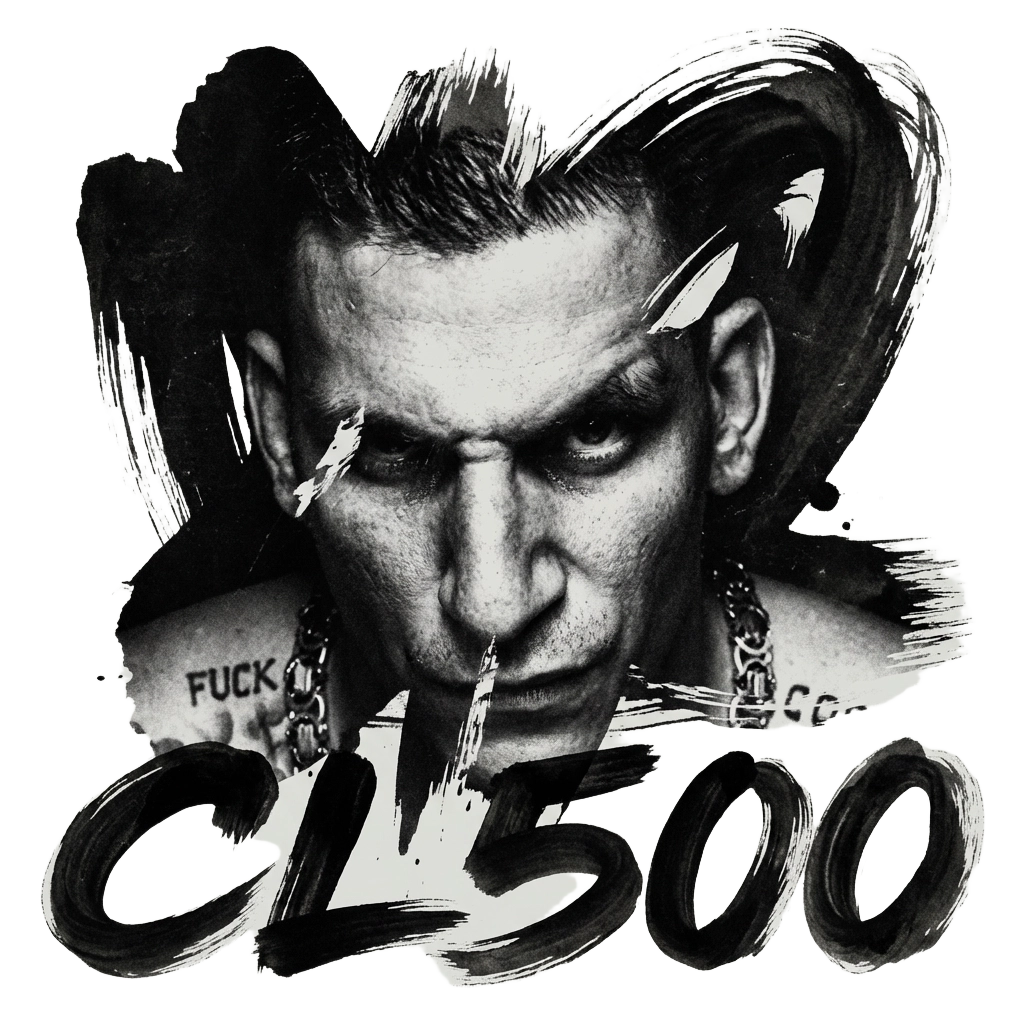 CL500 — Monochromatic Gestural Noir