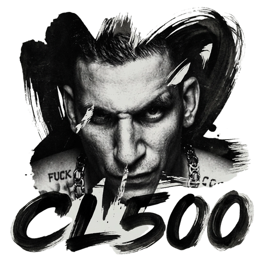 CL500 — Monochromatic Gestural Noir