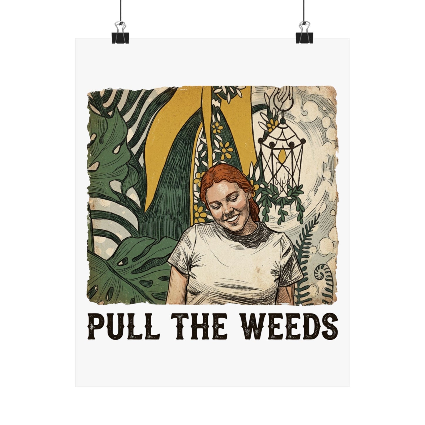 Pull the weeds