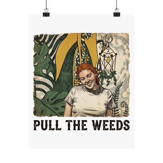 Pull the weeds
