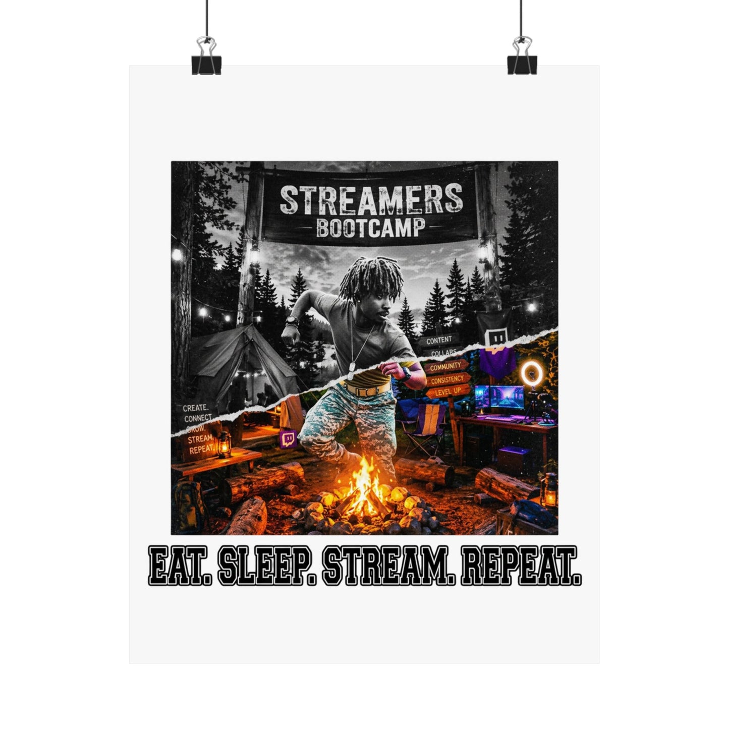 EAT. SLEEP. STREAM. REPEAT.