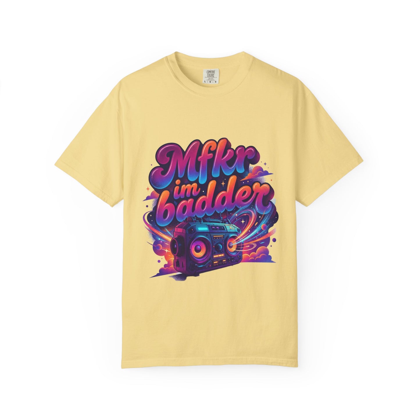 Mfkr im badder — Retro Cosmic Pop Illustration