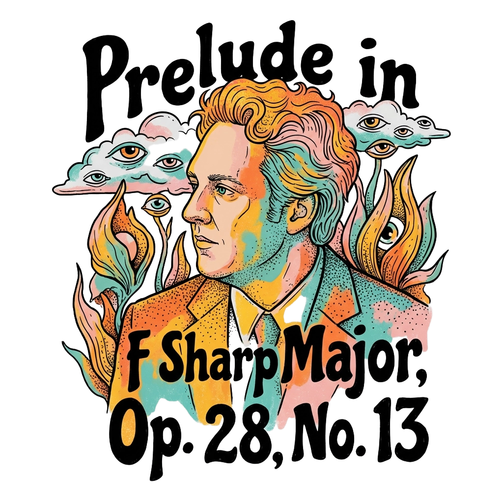 Prelude in F Sharp Major, Op. 28, No. 13