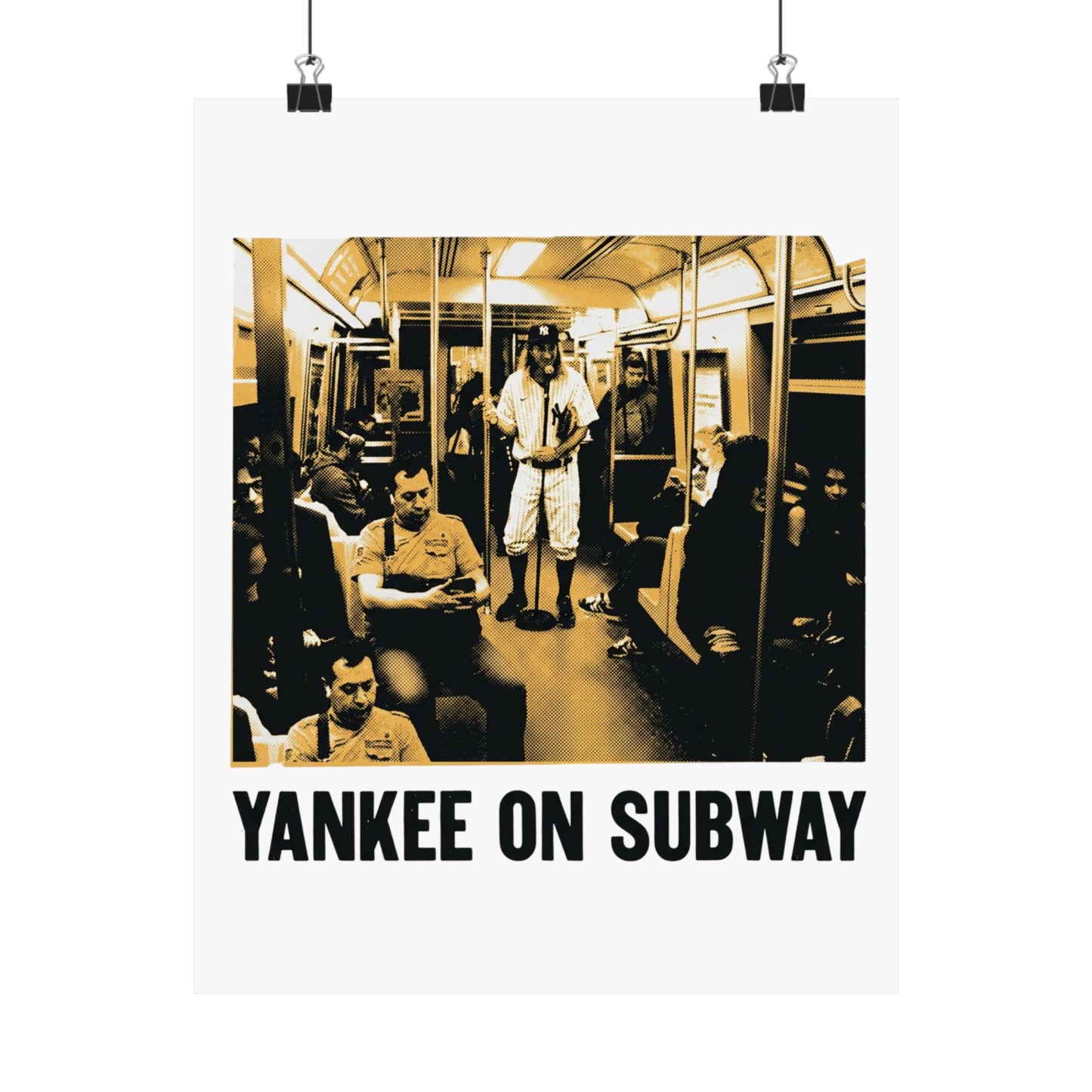 Yankee On Subway