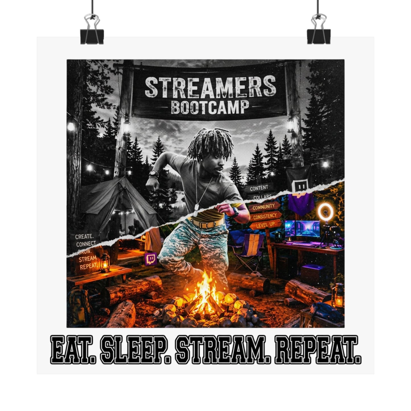 EAT. SLEEP. STREAM. REPEAT.