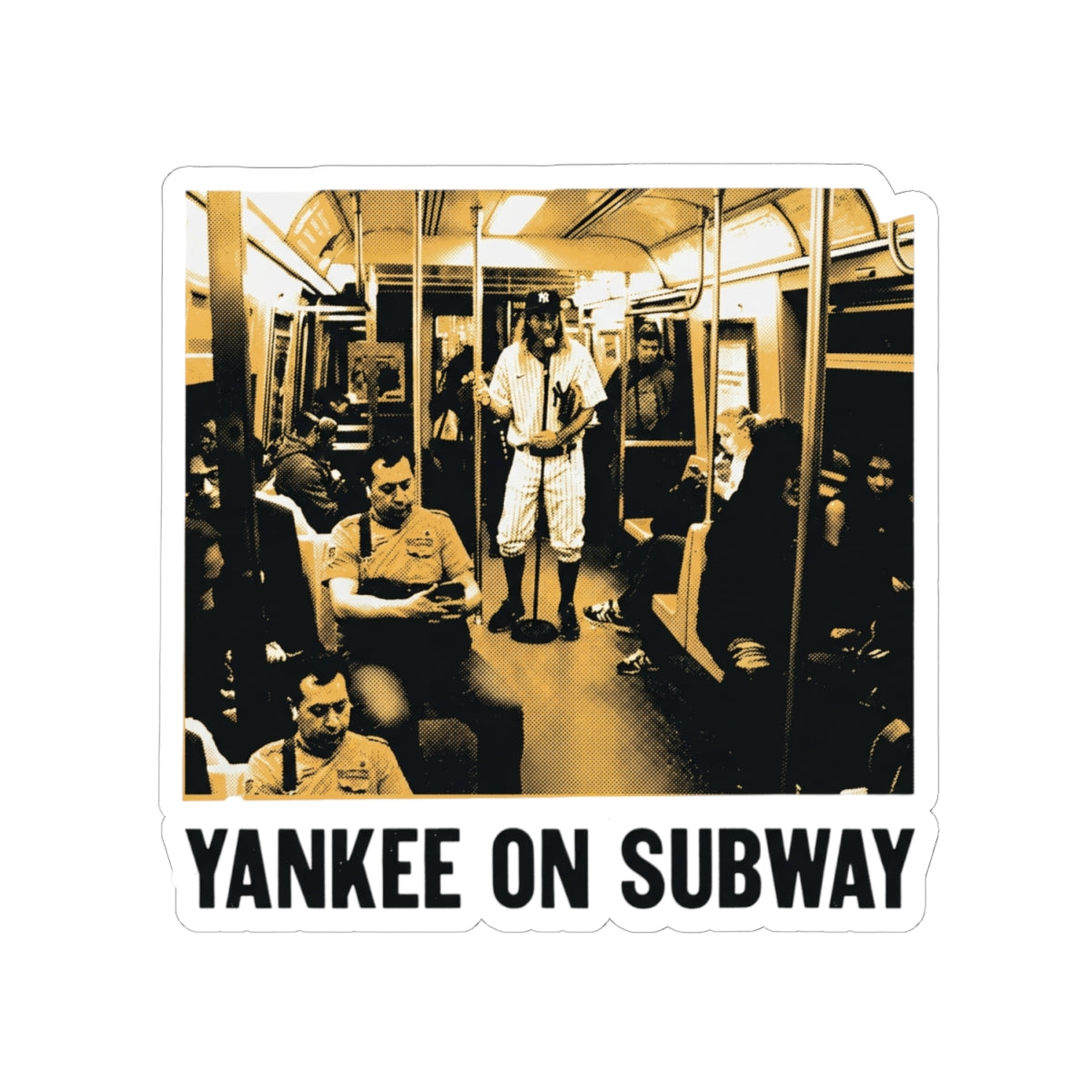 Yankee On Subway