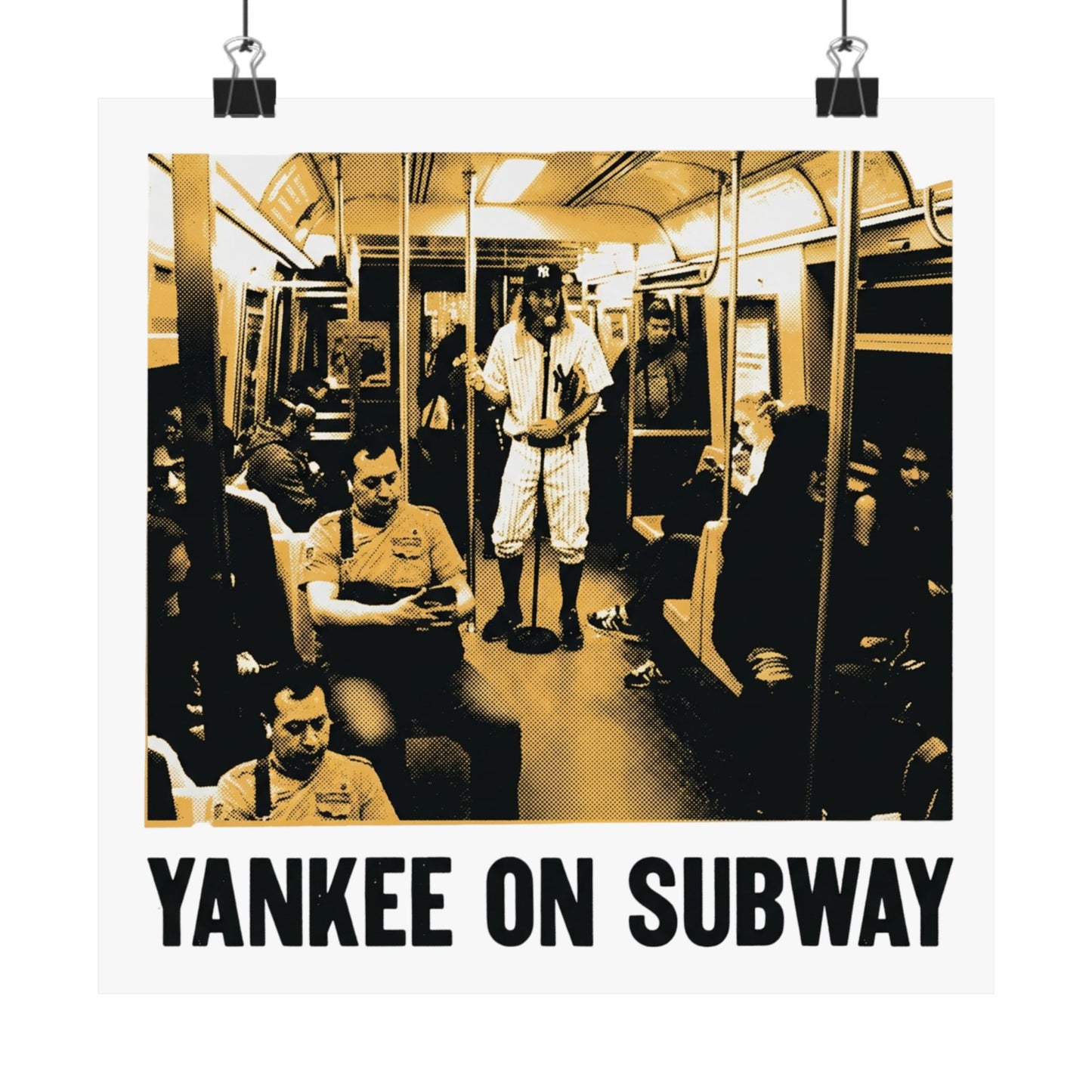 Yankee On Subway