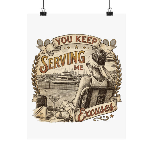 You Keep Serving Me Excuses