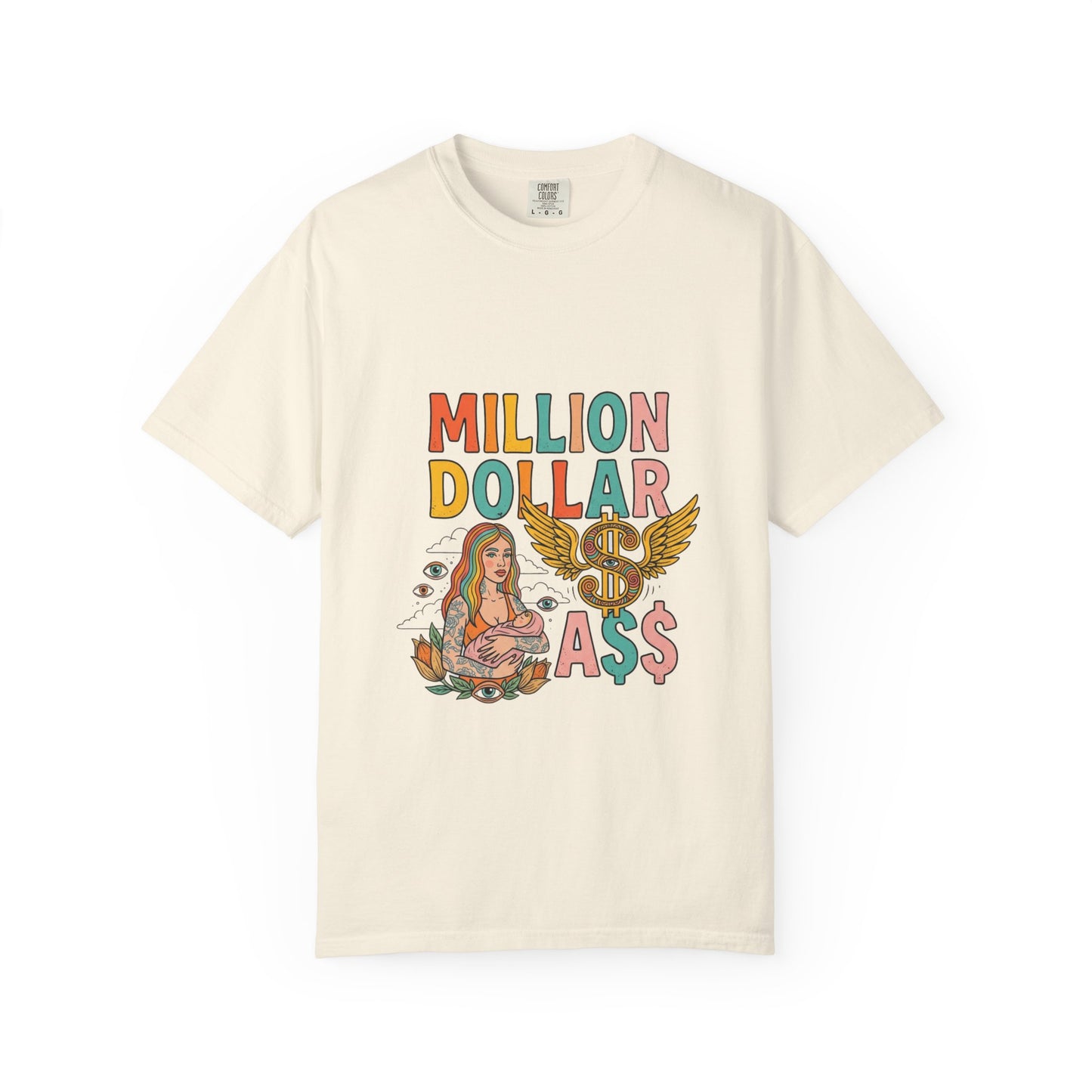 MILLION DOLLAR A$$ (feat. Fler) — Neo-Psychedelic Pop Line-Art