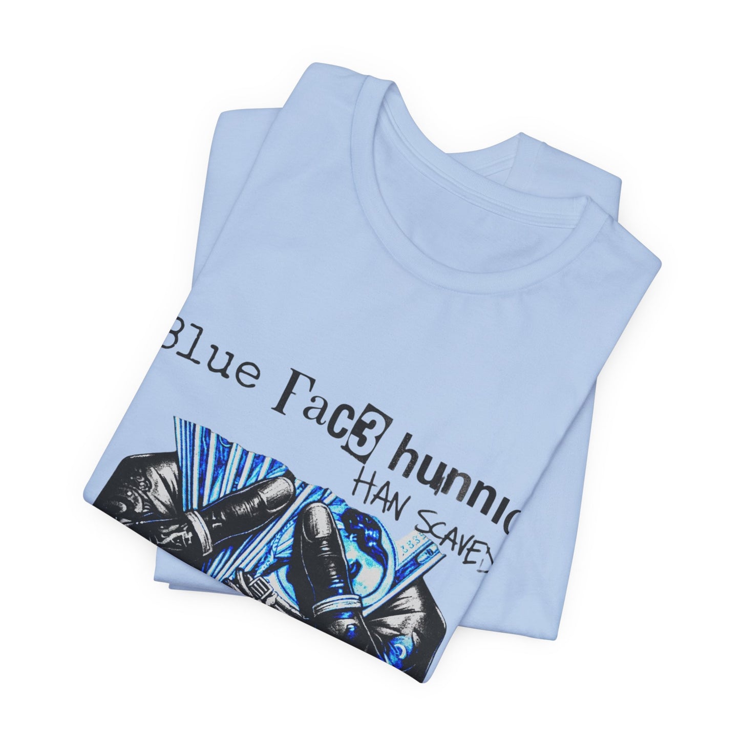 Blue Fac3 hunnid