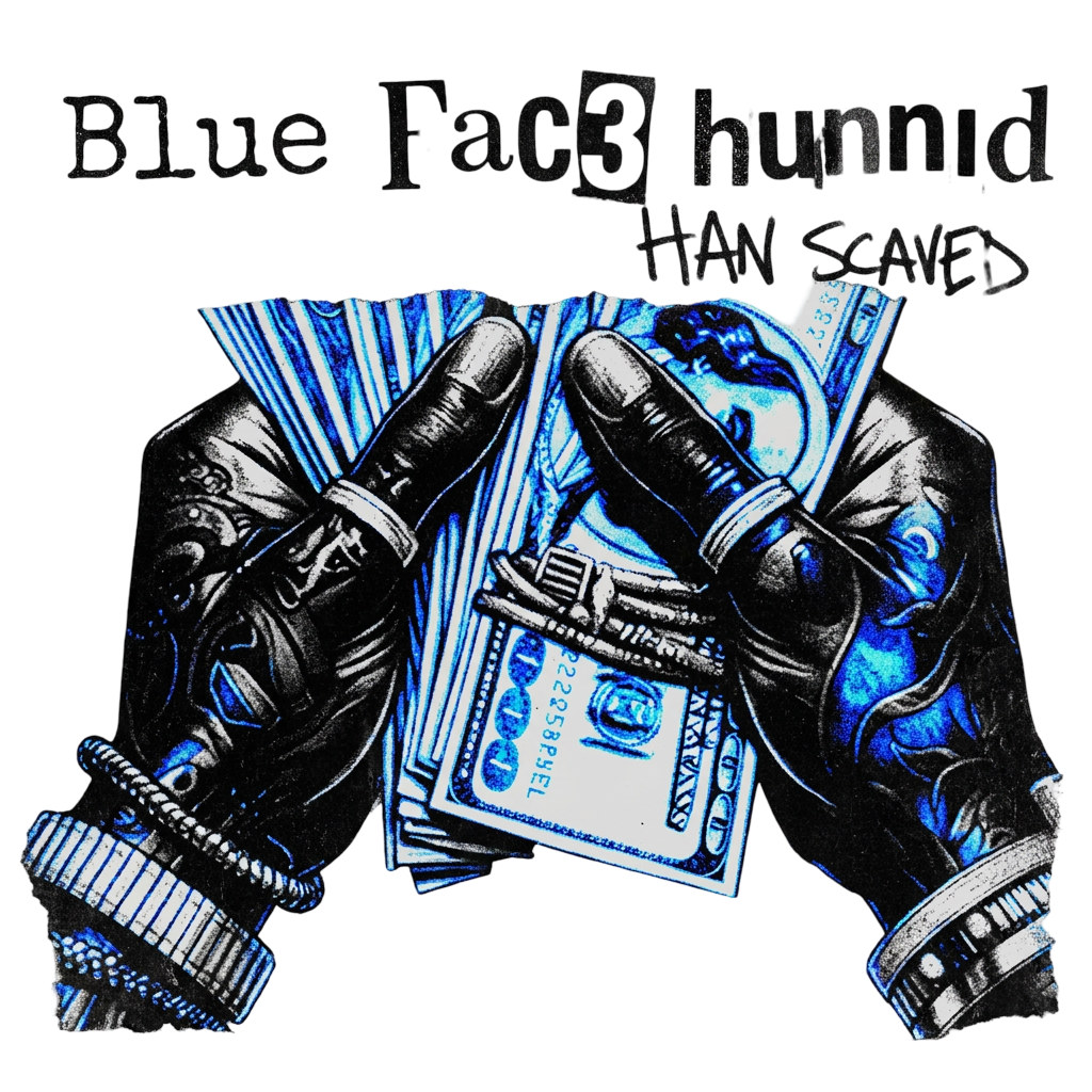 Blue Fac3 hunnid