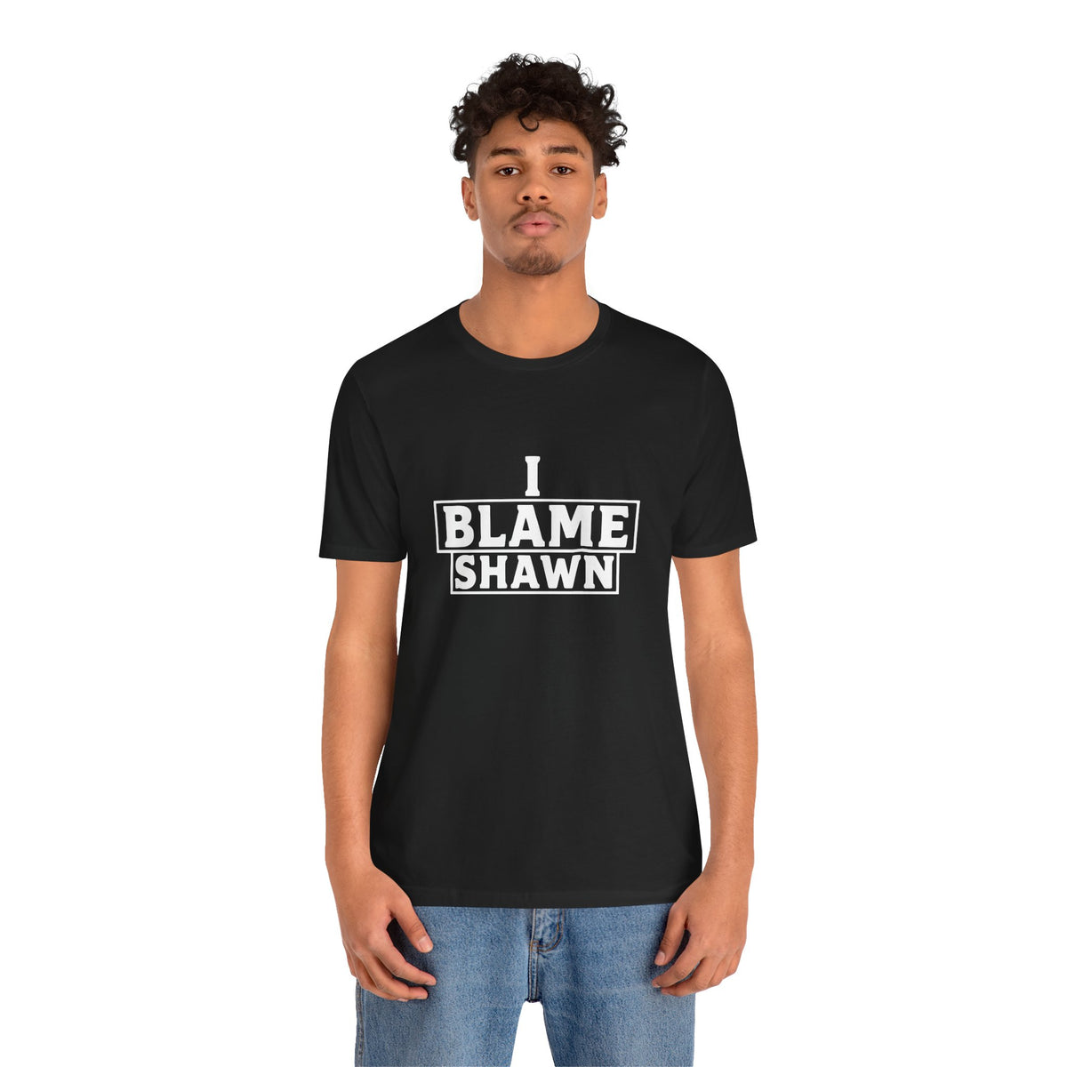I Blame Shawn Tee - Dark