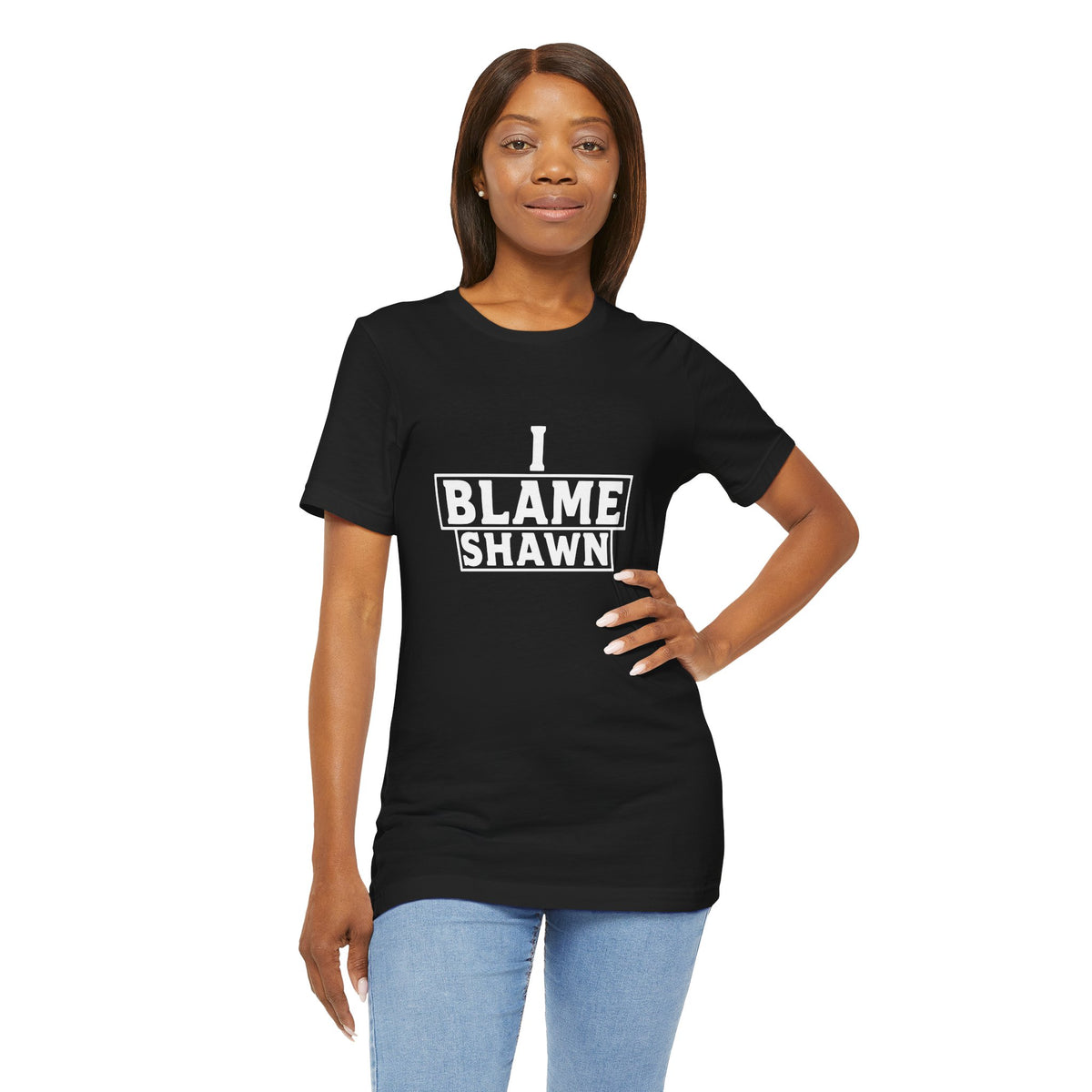 I Blame Shawn Tee - Dark