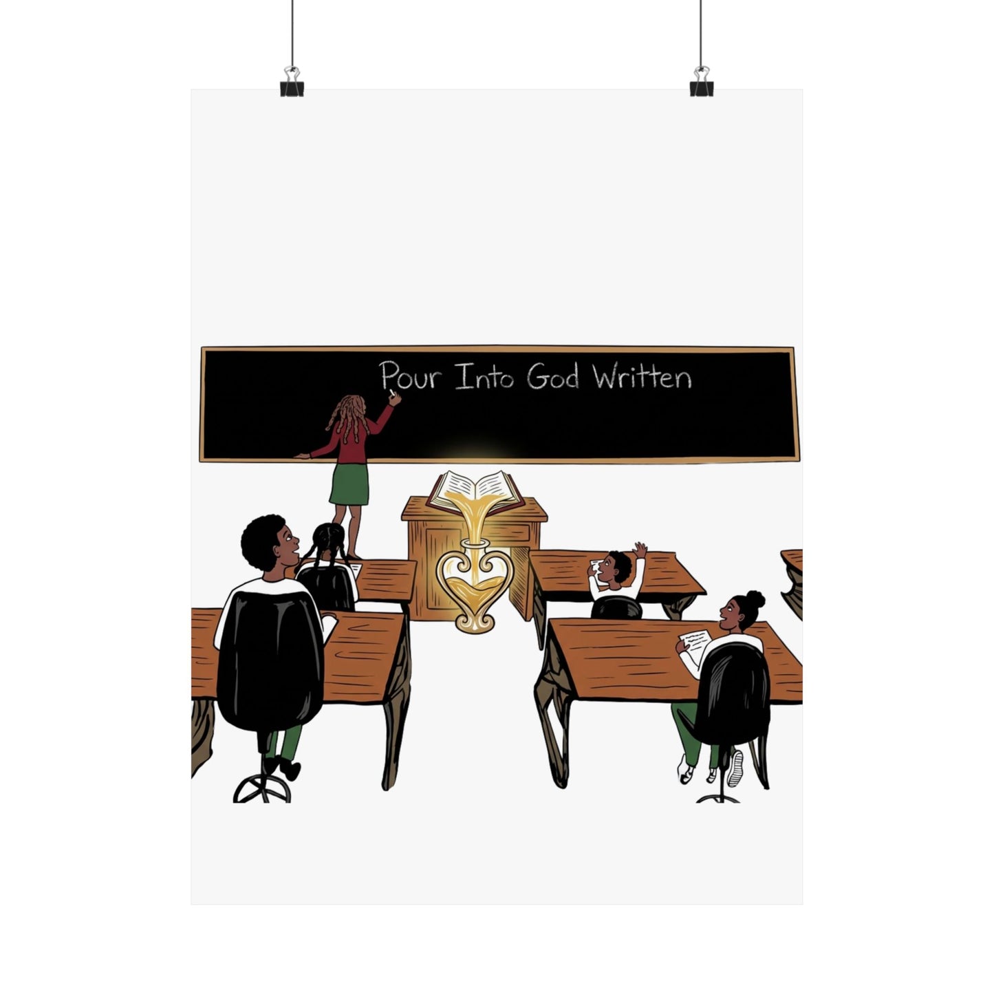 Pour Into God Written