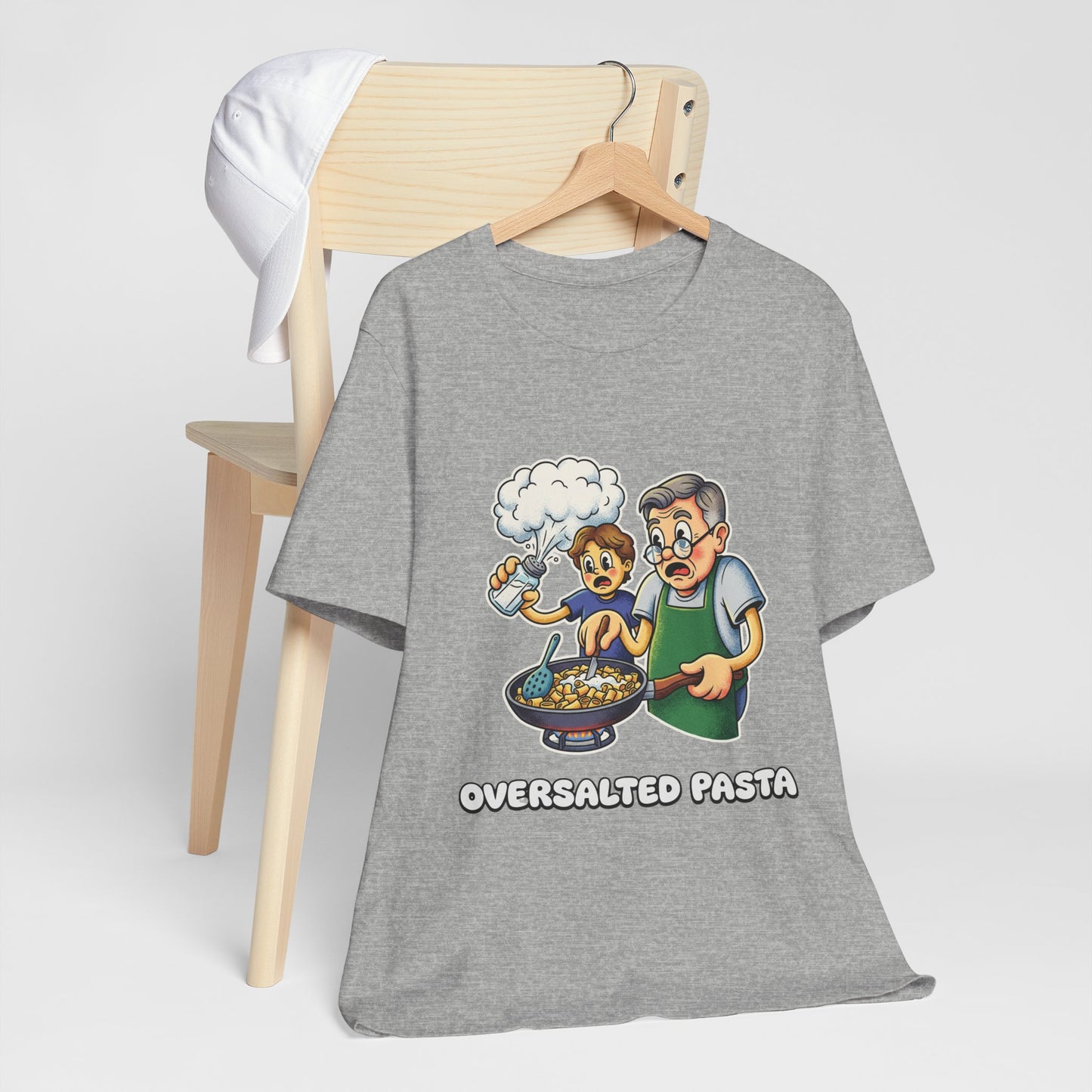 oversalted pasta