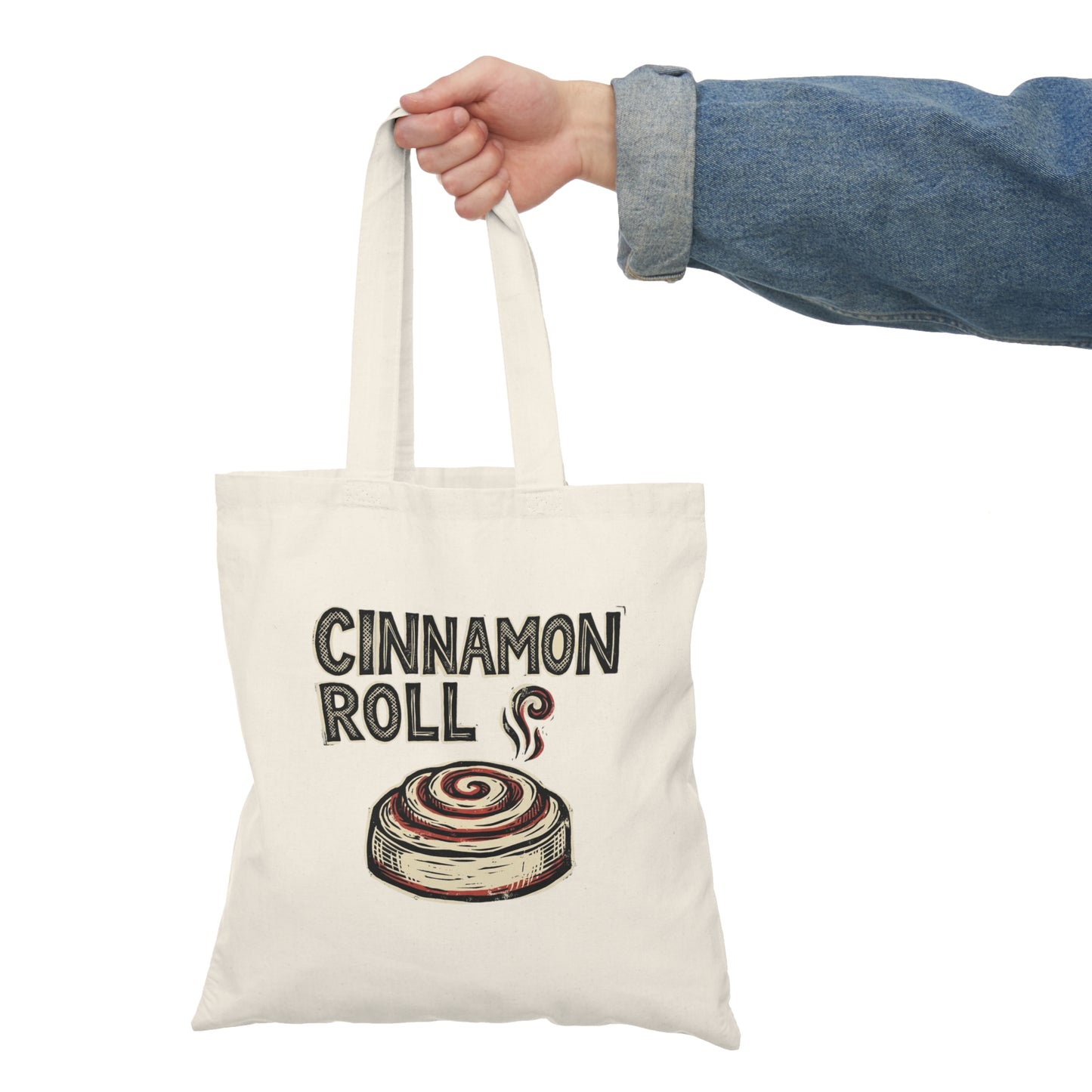 Cinnamon Roll — Streetwear Block Print