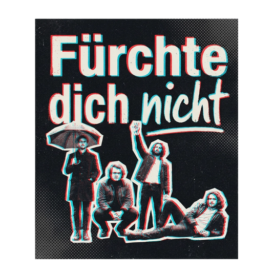 Fürchte dich nicht — Vintage Rock Tour Risograph