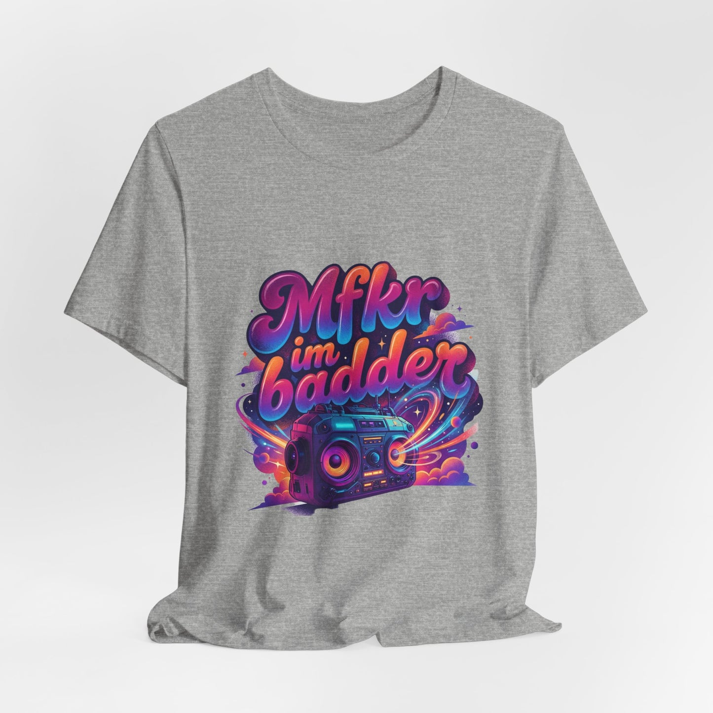 Mfkr im badder — Retro Cosmic Pop Illustration