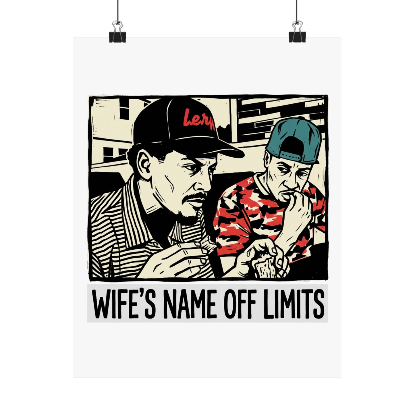 WIFE'S NAME OFF LIMITS