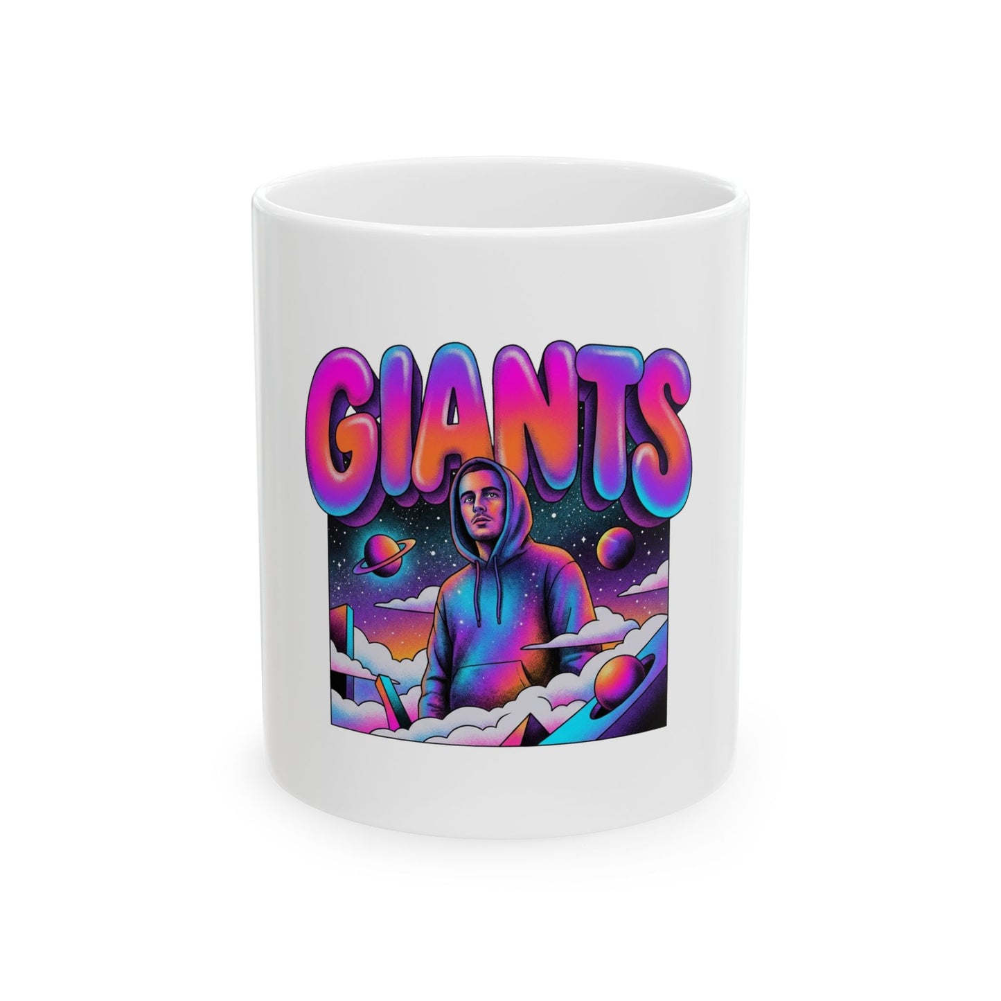 Giants — Retro Cosmic Pop Illustration