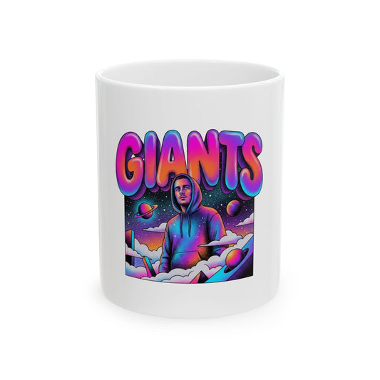 Giants — Retro Cosmic Pop Illustration