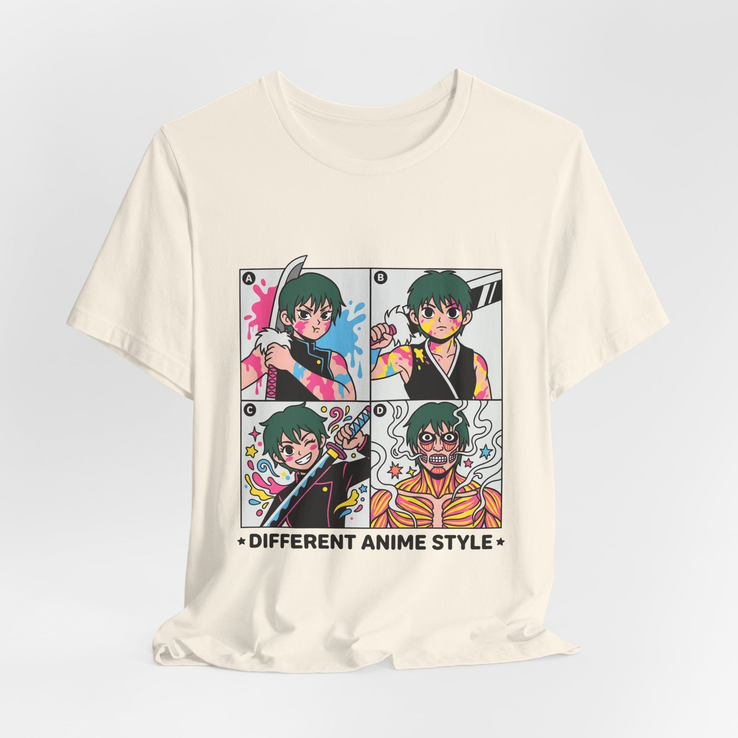 Different Anime Style