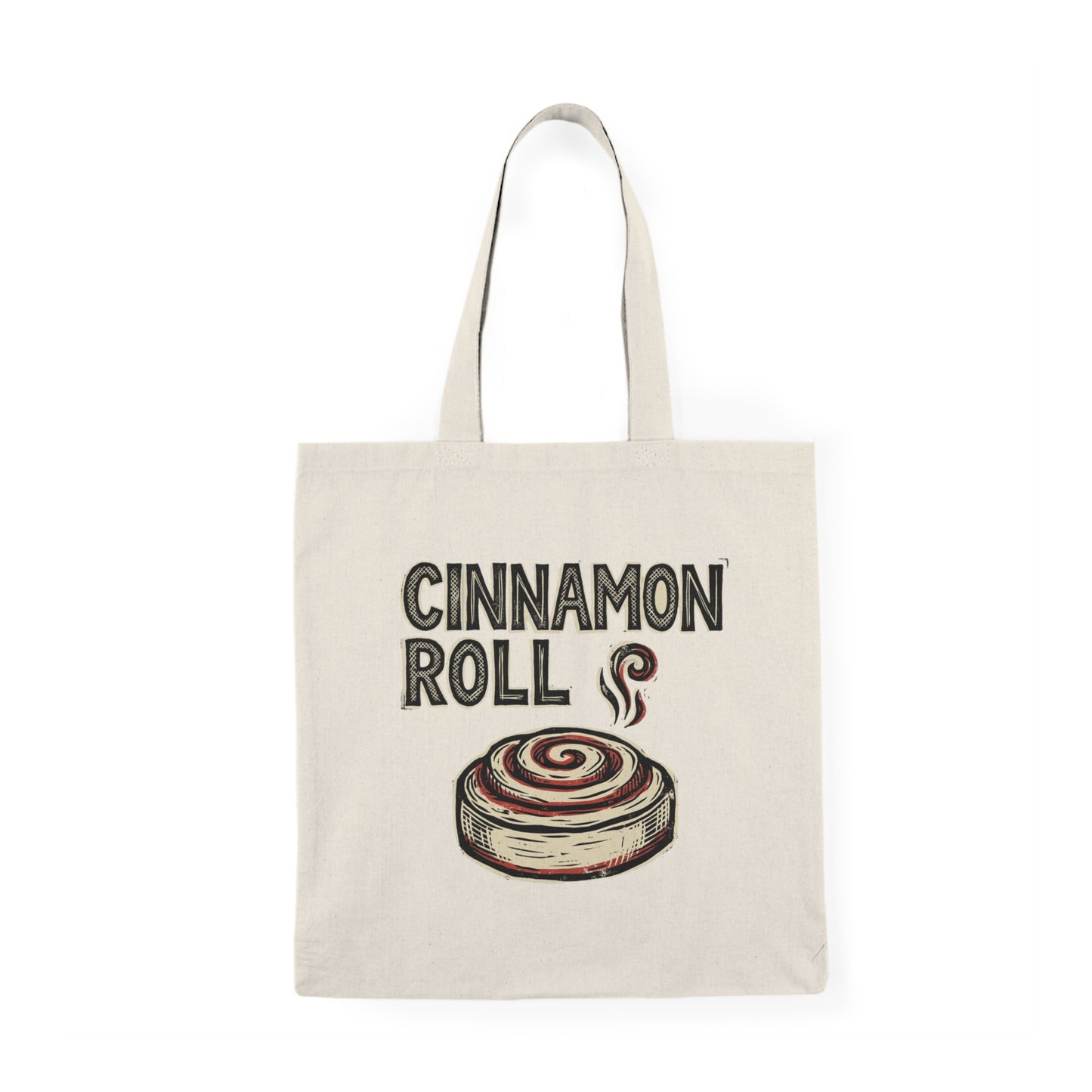 Cinnamon Roll — Streetwear Block Print