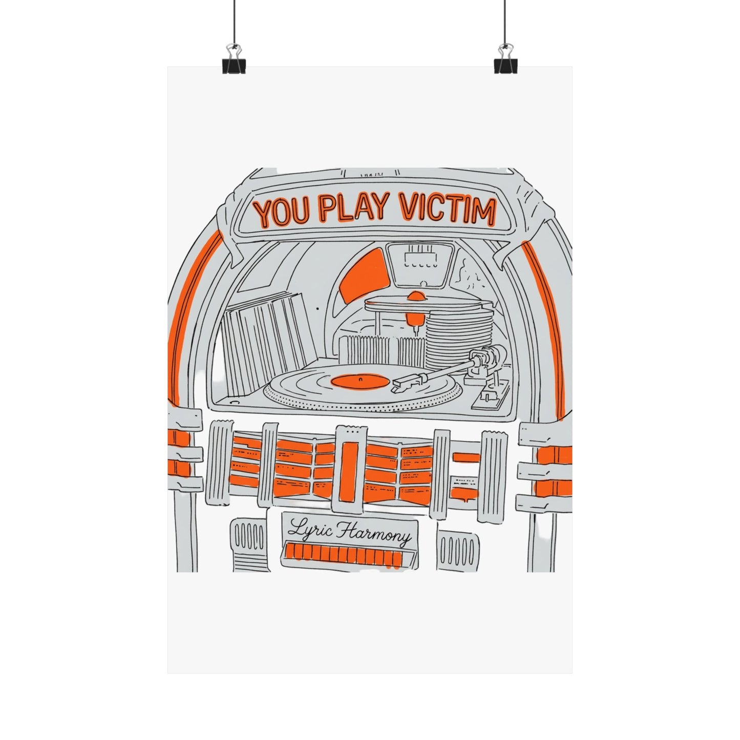 You play victim