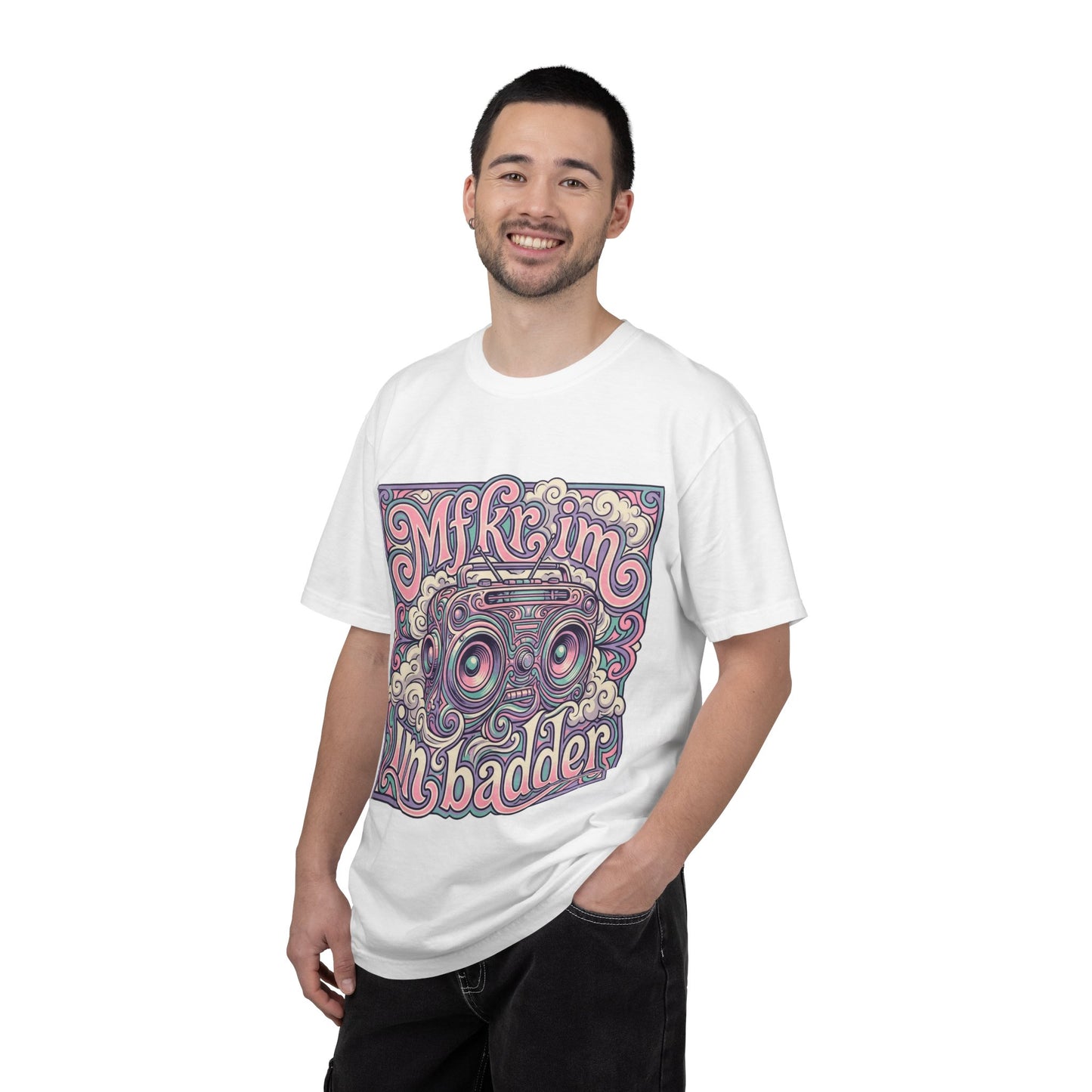 Mfkr im badder — Electric Psychedelic Poster Print