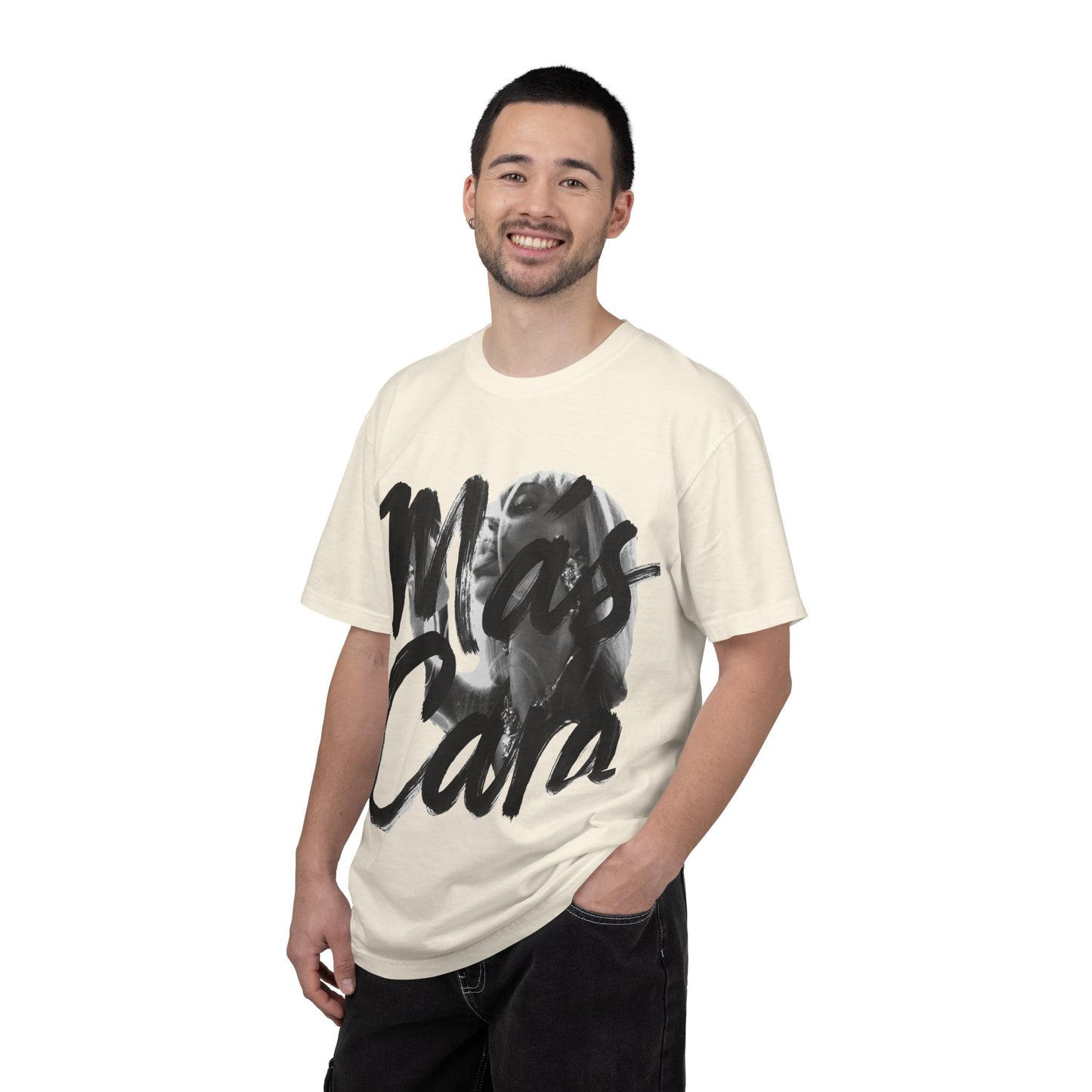 Más Cara — Monochromatic Gestural Noir