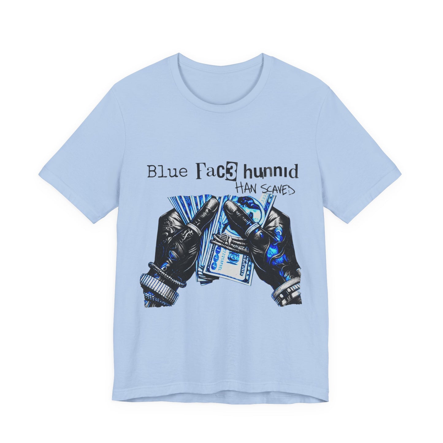 Blue Fac3 hunnid