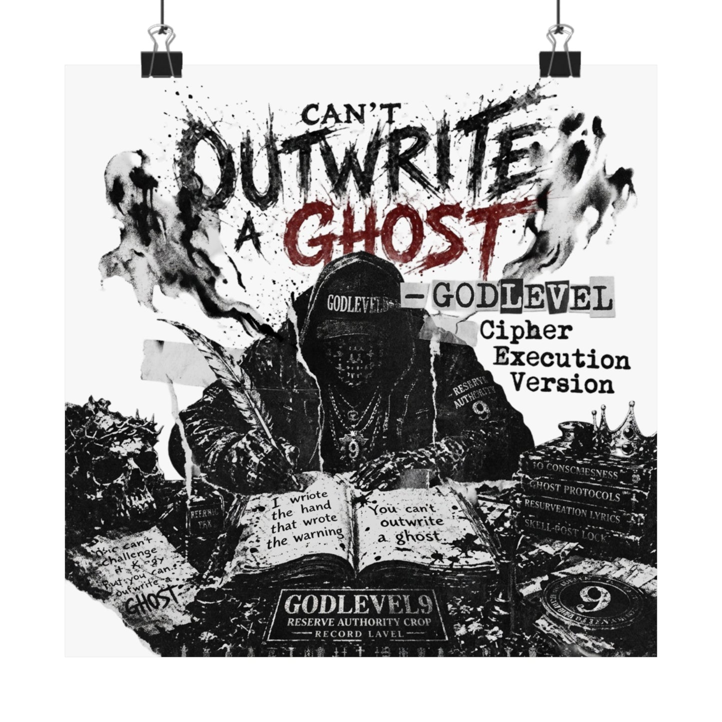 CAN’T OUTWRITE A GHOST - GODLEVEL Cipher Execution Version