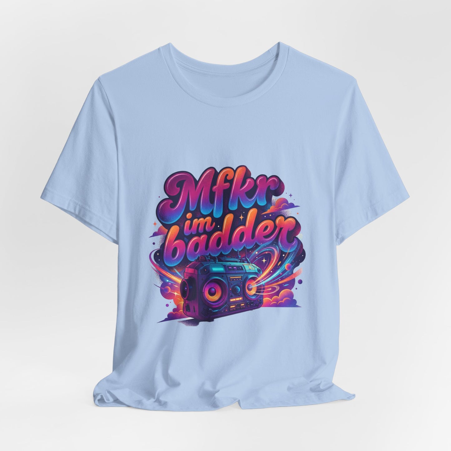 Mfkr im badder — Retro Cosmic Pop Illustration