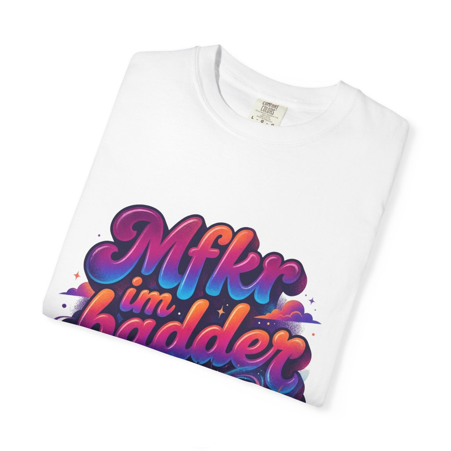 Mfkr im badder — Retro Cosmic Pop Illustration