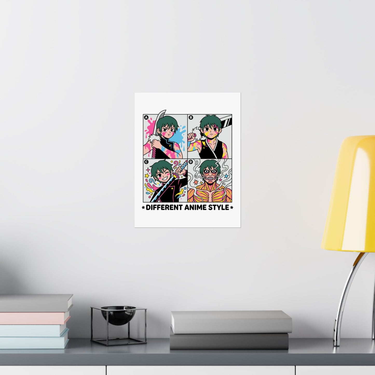 Different Anime Style