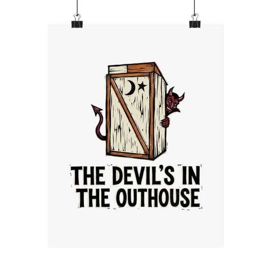 The Devil's In The Outhouse