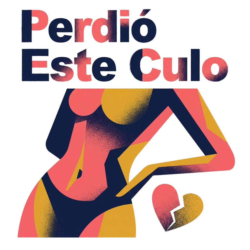 Perdió Este Culo — Modern Minimalist Vector