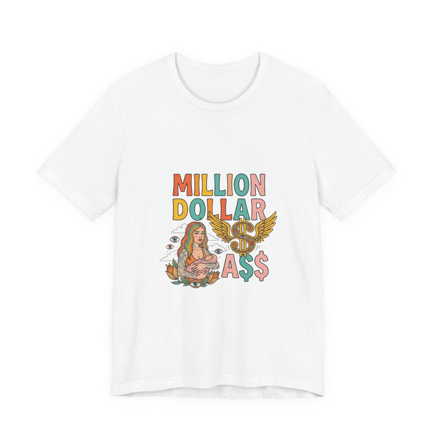 MILLION DOLLAR A$$ (feat. Fler) — Neo-Psychedelic Pop Line-Art