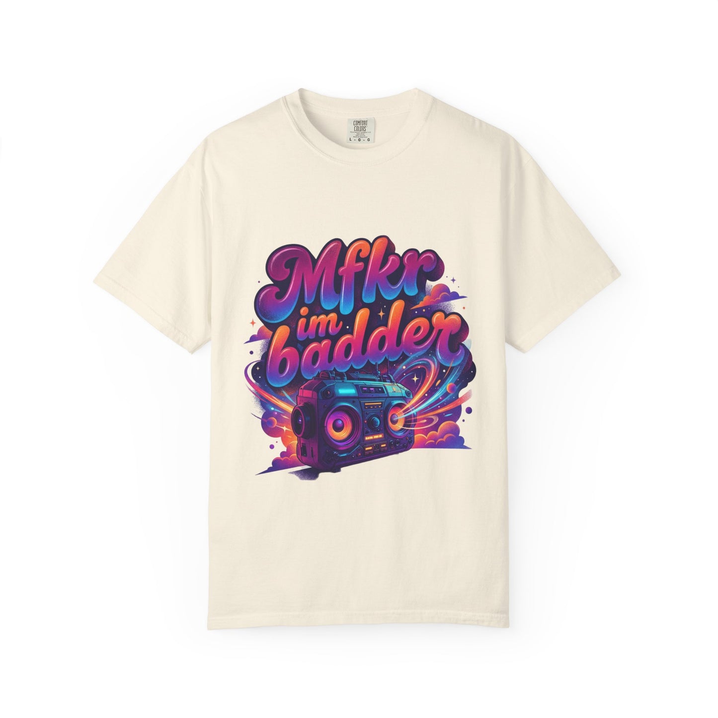 Mfkr im badder — Retro Cosmic Pop Illustration
