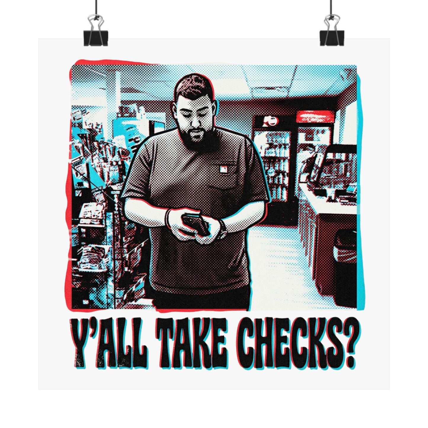 Yall take checks