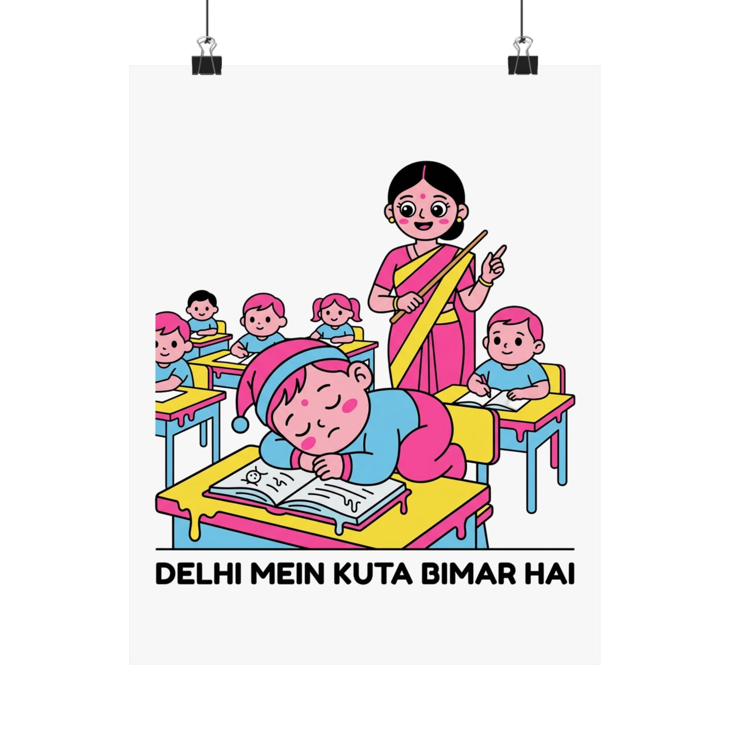 Delhi mein kuta bimar hai